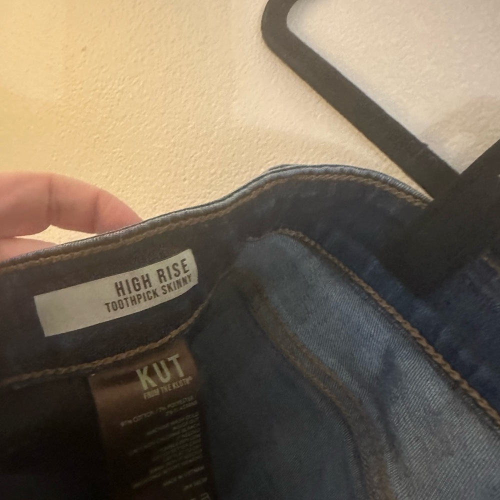 Kut From The Kloth High-Rise Skinny Jean Size 8 - Picture 7 of 7